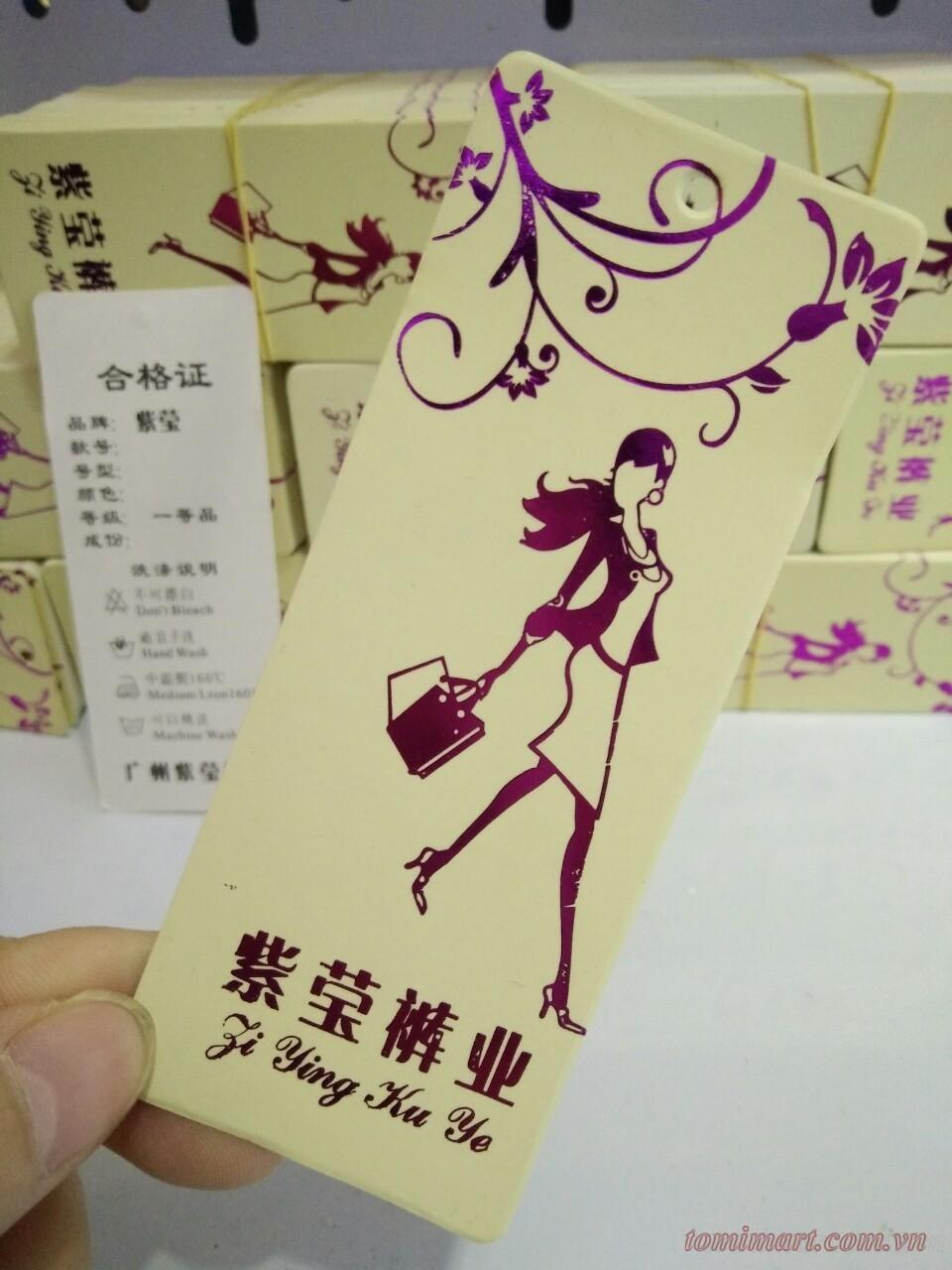 Tag quần áo – Mác quần áo Quảng Châu