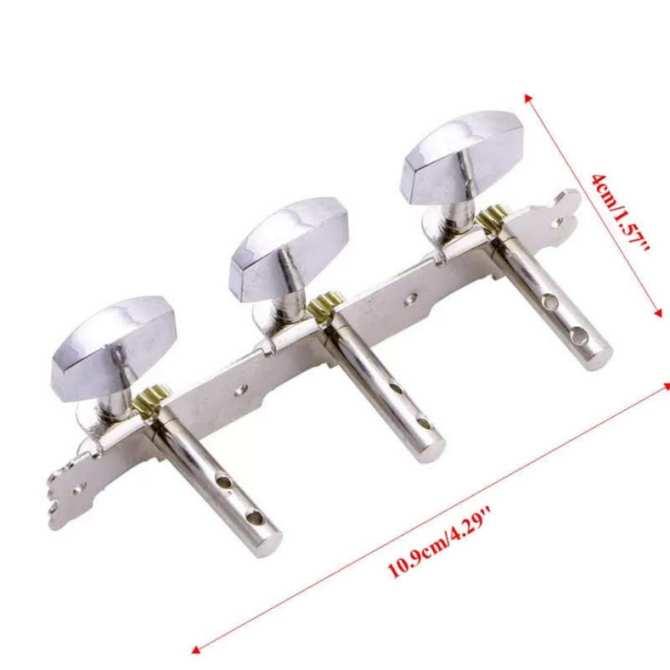 1 bên khóa đàn guitar Acoustic đầy đủ phụ kiện (bên dây to 4 5 6)