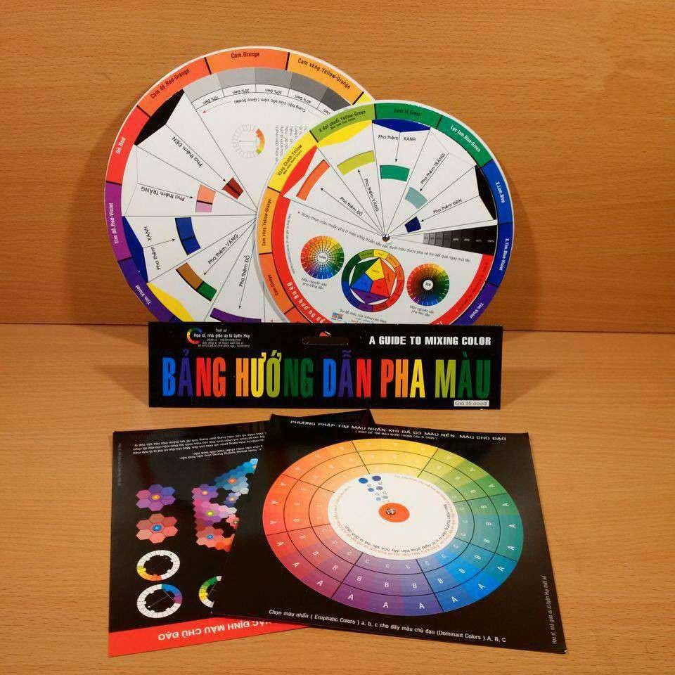 Bảng hướng dẫn pha màu GIÁ TỐT