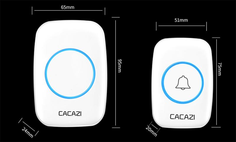 Chuông cửa không dây cao cấp Cacazi