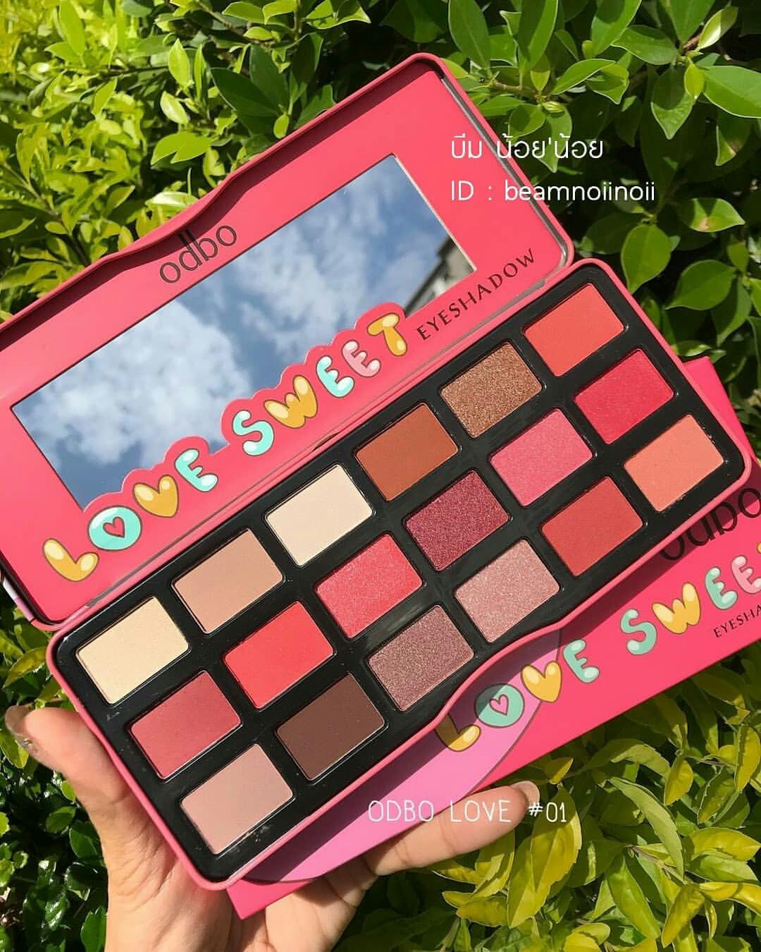 Phấn mắt Odbo Love Sweet của Thái Lan