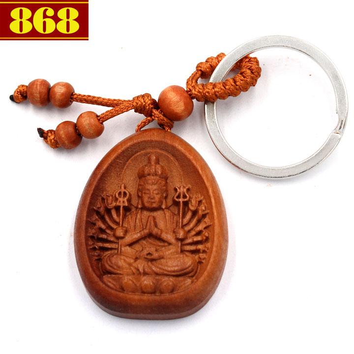 Combo 3 móc khóa Phật Quan âm nghìn tay nghìn mắt