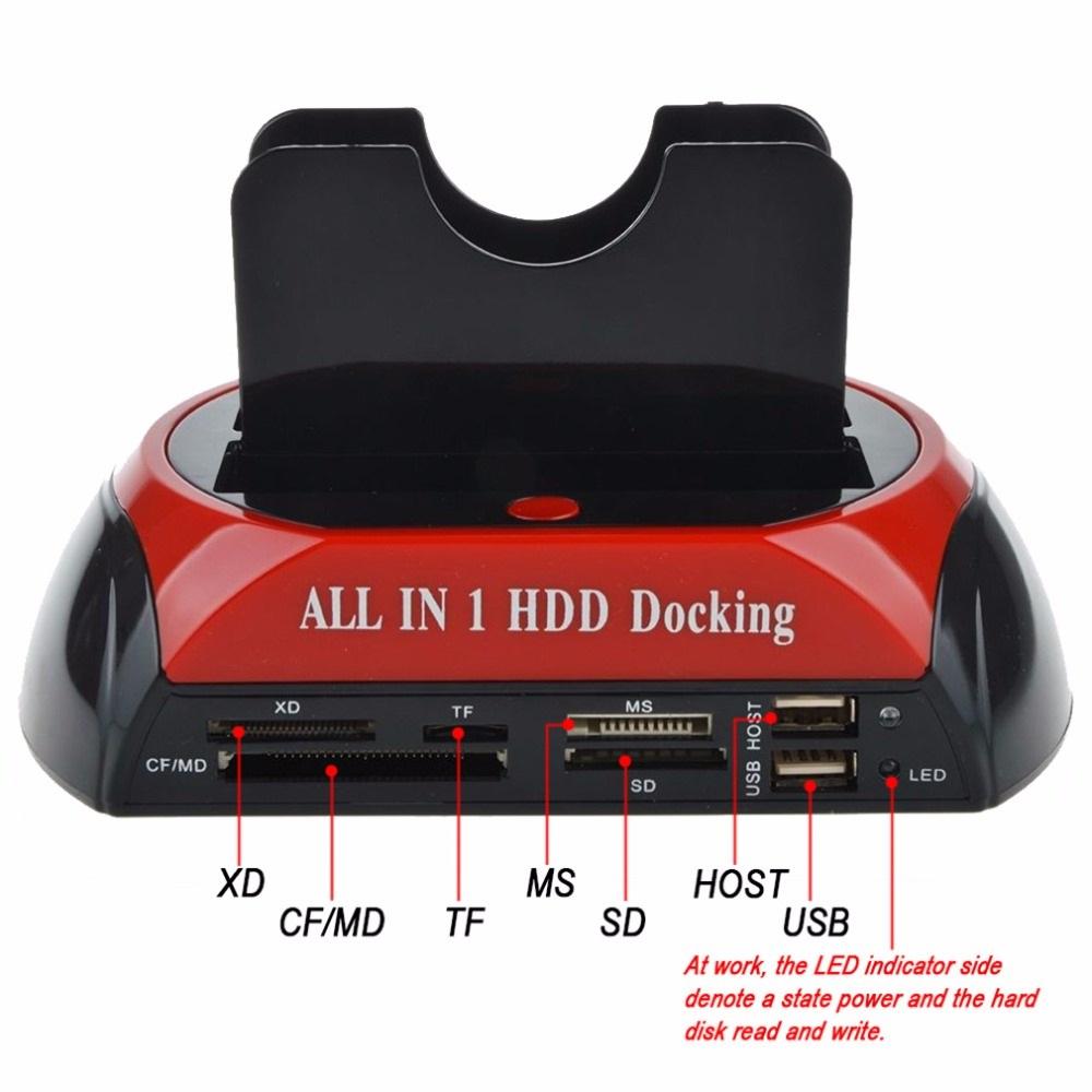 Đầu đọc ổ cứng hdd 2.5 và 3.5 inch tất cả trong 1 - dock hdd all in one cao cấp