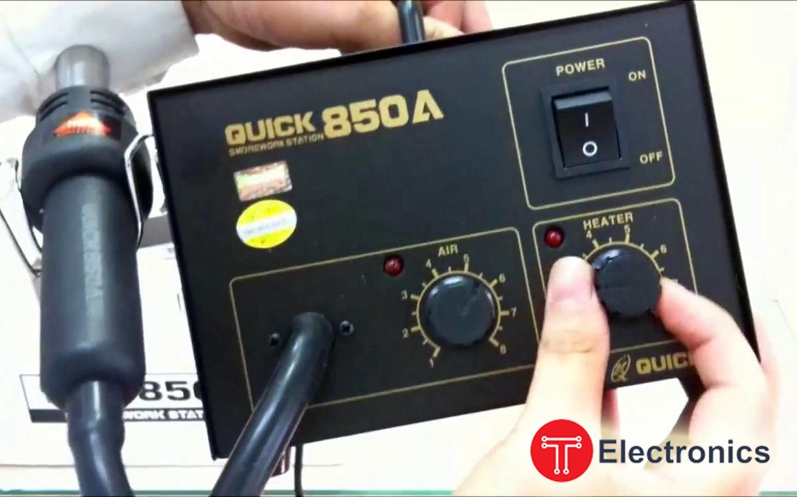 MÁY KHÒ NHIỆT QUICK 850A