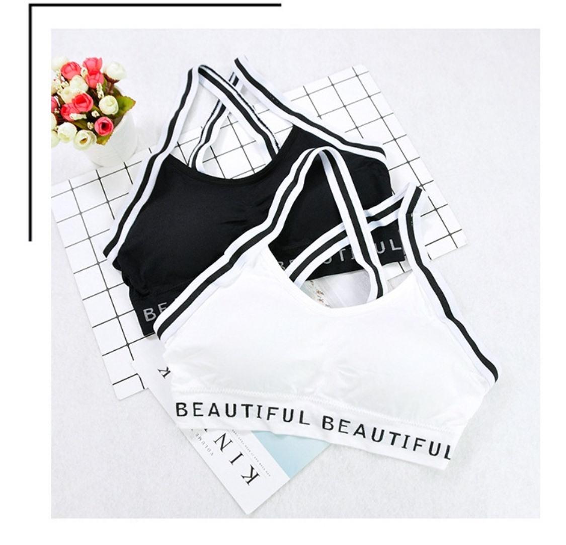 [HCM]Combo 02 Áo Lót Thể Thao Áo Bra Tập Gym Yoga Beautifull (đen + trắng)