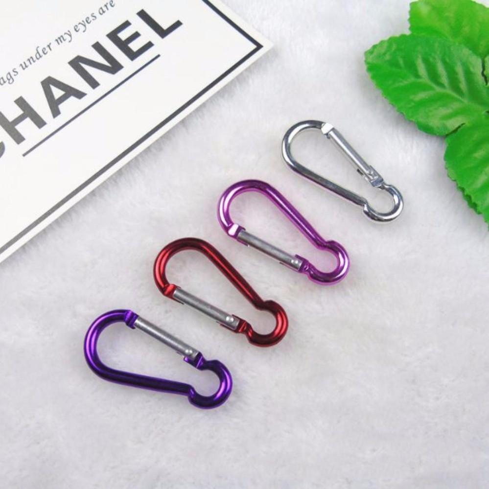 Combo 5 móc khóa hợp kim nhôm đa năng tiện ích