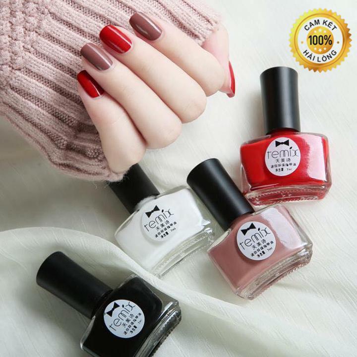Sơn Móng Tay REMIX (Đủ màu) + Tặng 1 Nước Hoa Mini