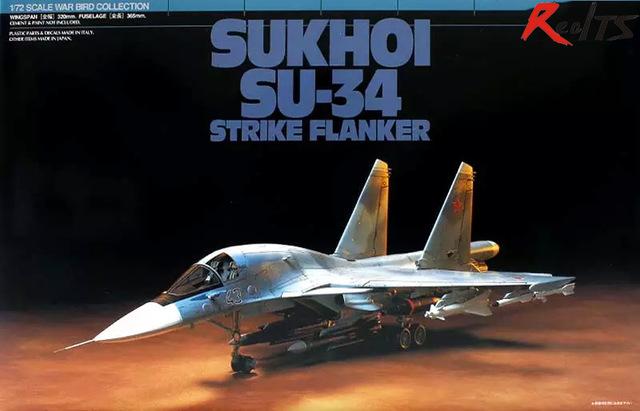 Bộ mô hình lắp ghép máy bay su-34 flanker tỉ lệ 1:72