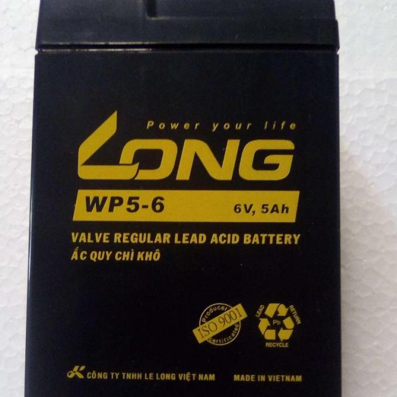 Bảng giá 1 bình Ắc Long 6v5ah dùng cho xe ô tô điện trẻ em pin siêu sáng