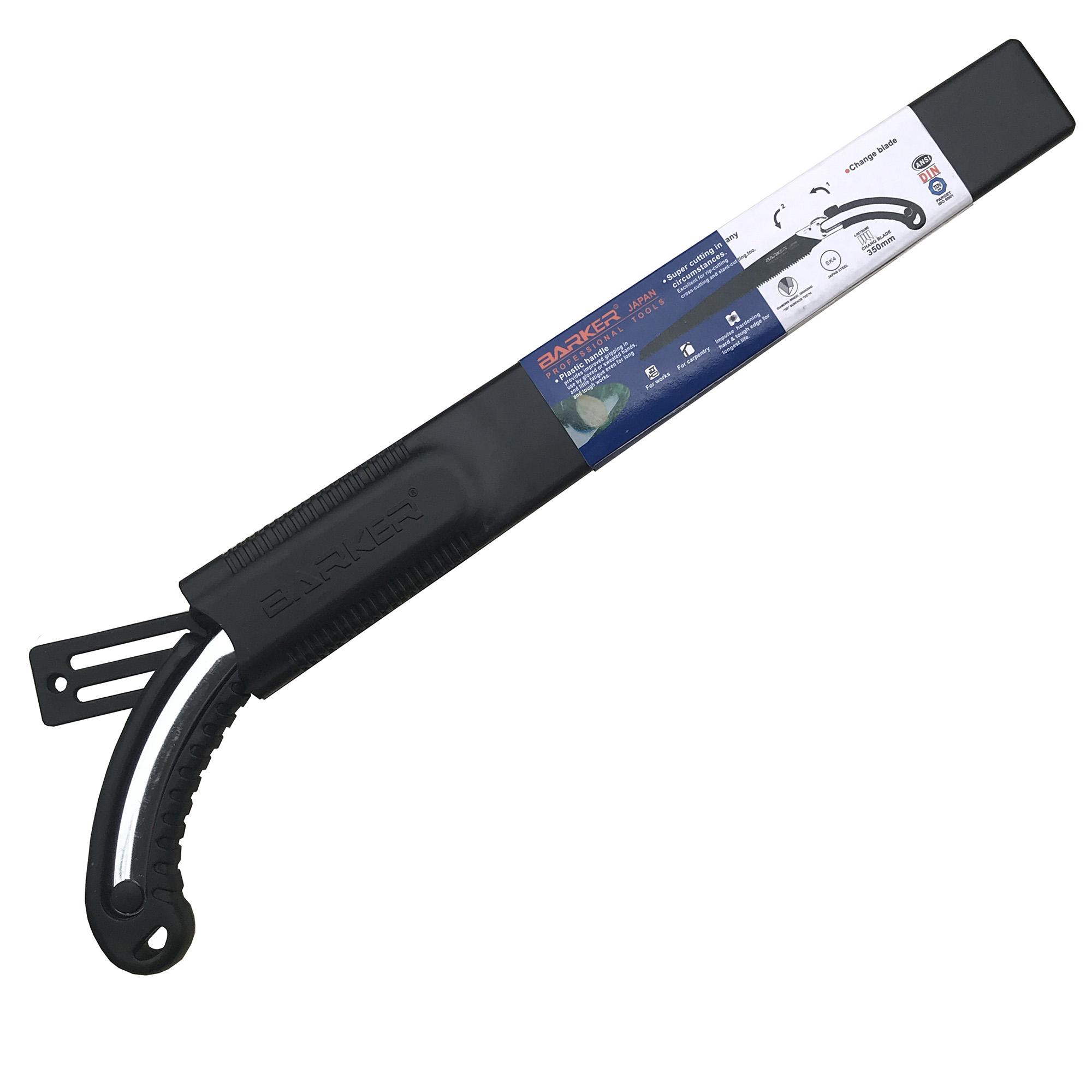 Cưa gỗ cầm tay 350mm Barker - Thép Nhật SK4 - Lưỡi 3D thế hệ mới