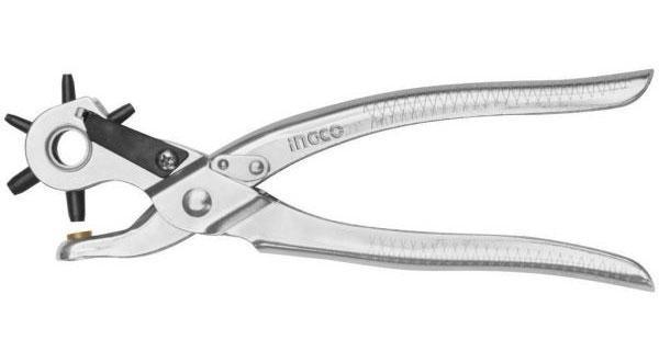 2.5-5mm kìm đục lỗ vải da ingco hlhp01