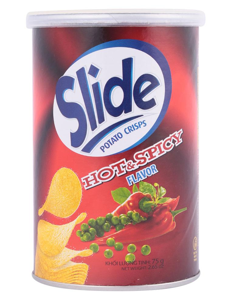 Khoai tây chiên slide kinh đô vị thơm cay 75g