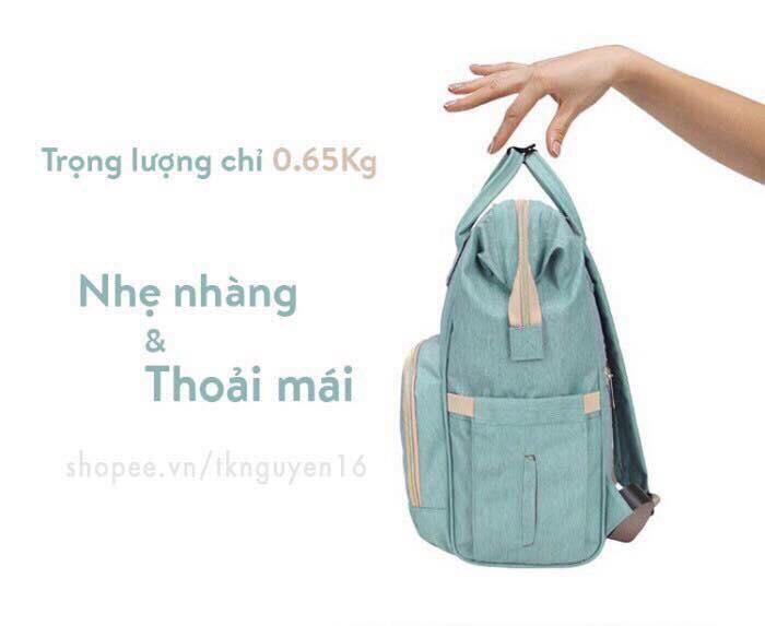 Balo bỉm sữa cho mẹ và bé đi ra ngoài Mommy