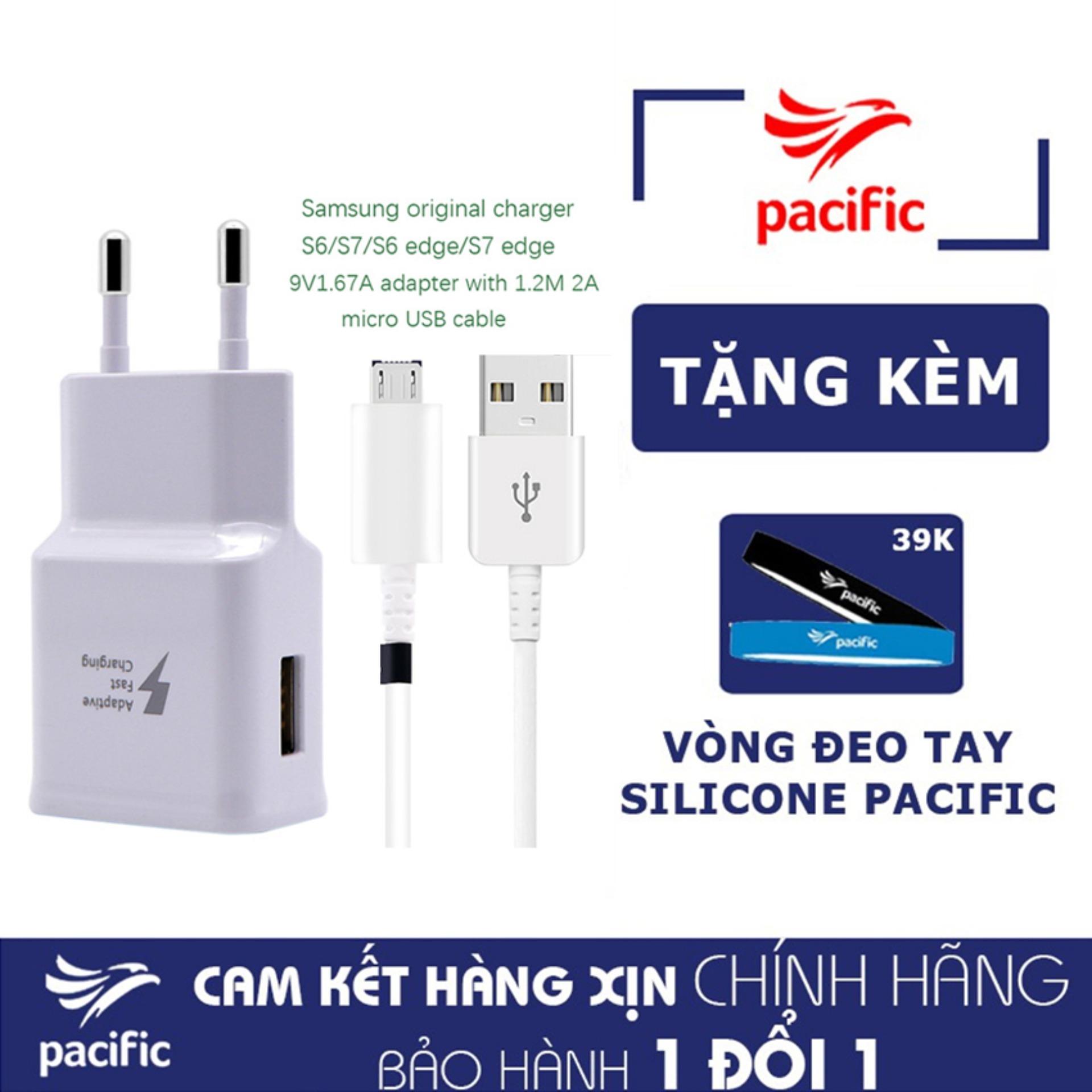 [HCM]Bộ Sạc Nhanh Samsung Galaxy A6 (2018) - Tặng Vòng đeo tay Silicone Pacific