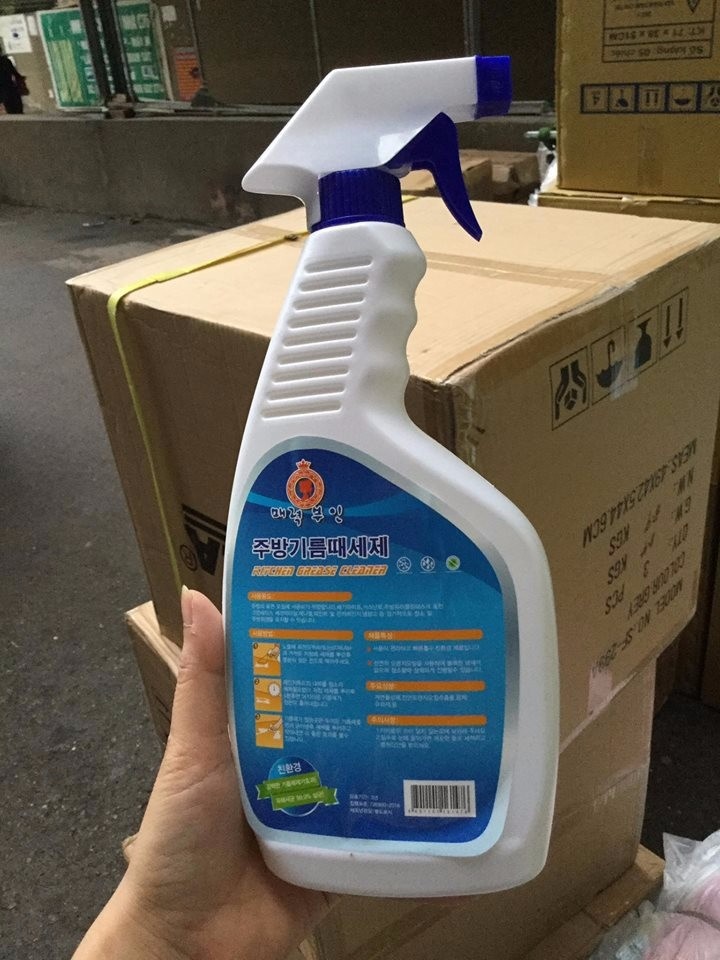 CHAI XỊT TẨY RỬA ĐA NĂNG HÀN QUỐC 1