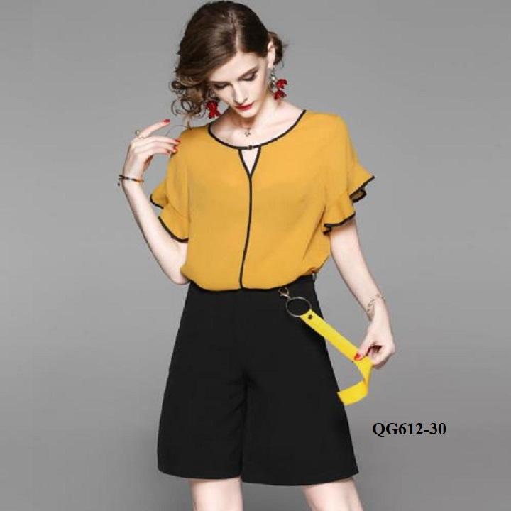Áo nữ viền cách điệu - size s-6xl