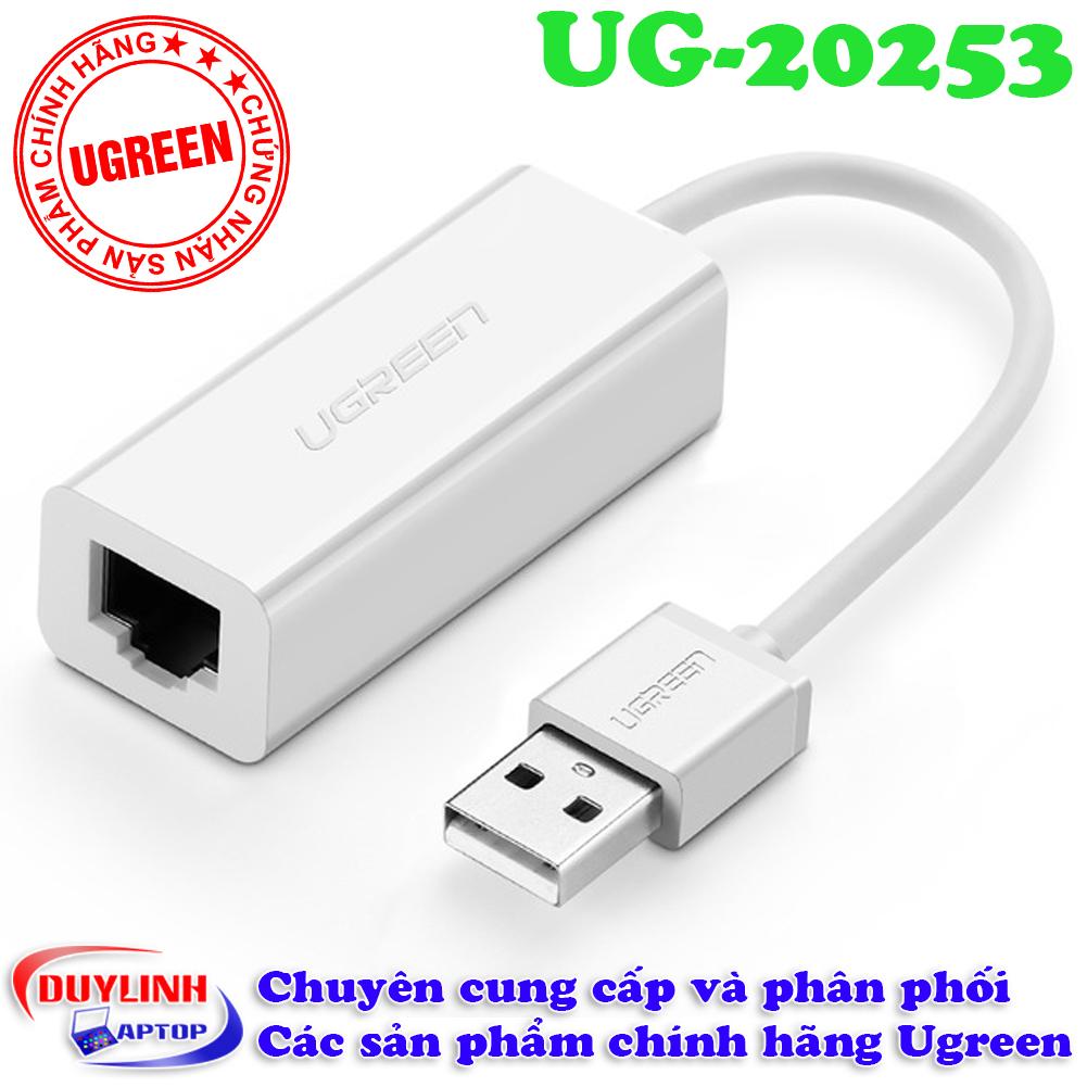USB to LAN (Megabit) chất lượng tốt Ugreen 20253