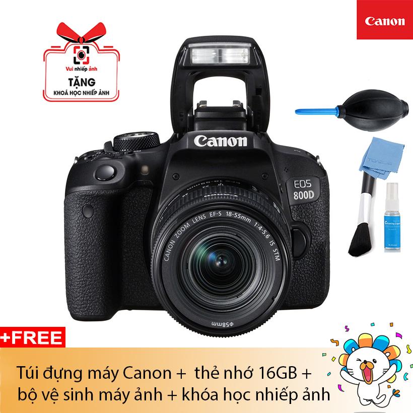 Máy ảnh canon eos 800d ef-s18-55 is stm