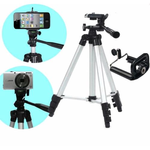 Bộ 1 Tripod TF-3110 tặng Giá đỡ điện thoại kèm Remote bluetooth