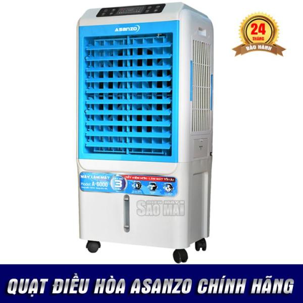 Bảng giá Quạt điều hòa hơi nước làm mát không khí ASANZO A-6000 ( 2018 )