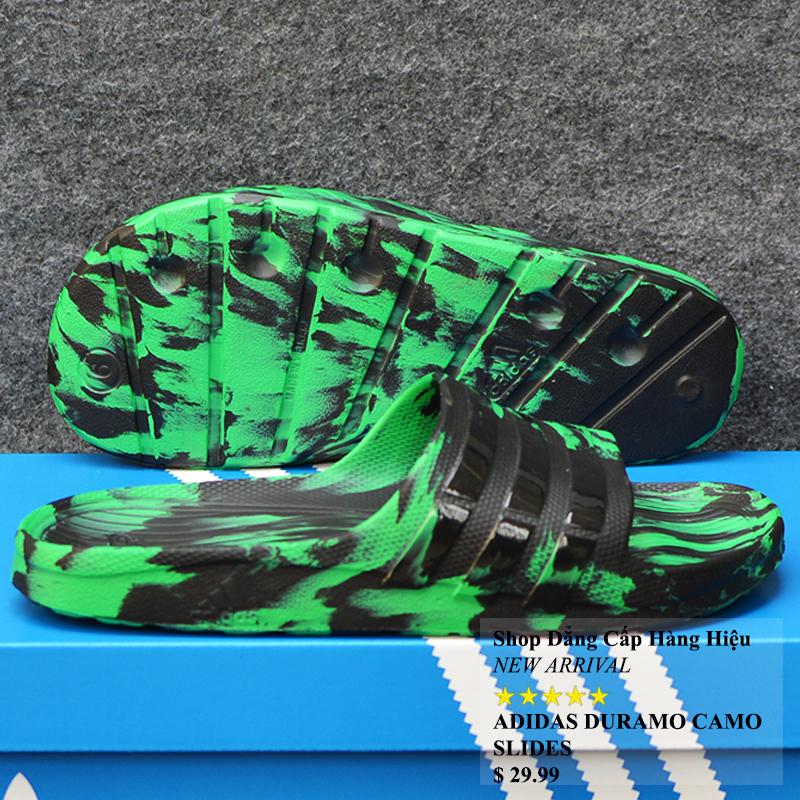 [HCM]Dép Nam Nữ quai ngang Duramo Camo màu xanh lá đen