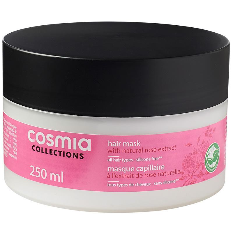 Kem ủ tóc Cosmia tinh dầu hoa hồng tự nhiên 250ml cao cấp