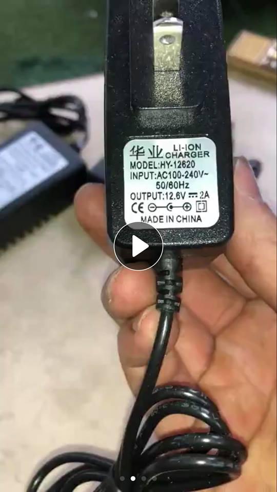 [HCM]SL. Sạc pin lithium 126v 2Ampe. Sạc pin 3s. Loại xịn