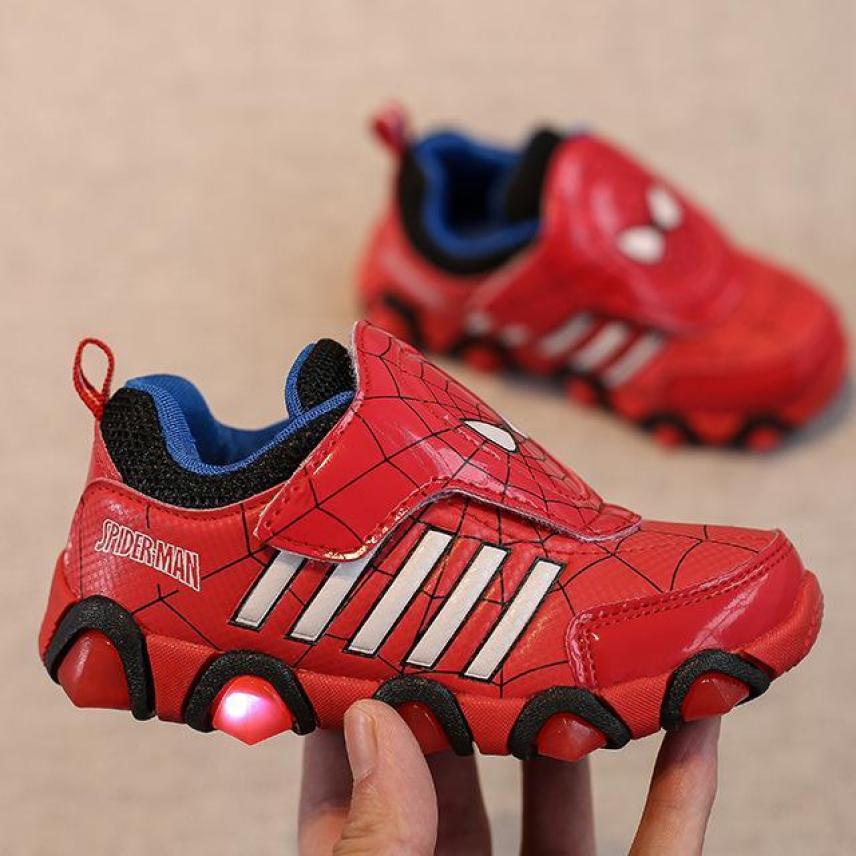 Giày thể thao siêu nhân người nhện cho bé - Size 26 đến 31 - Spider man giá rẻ