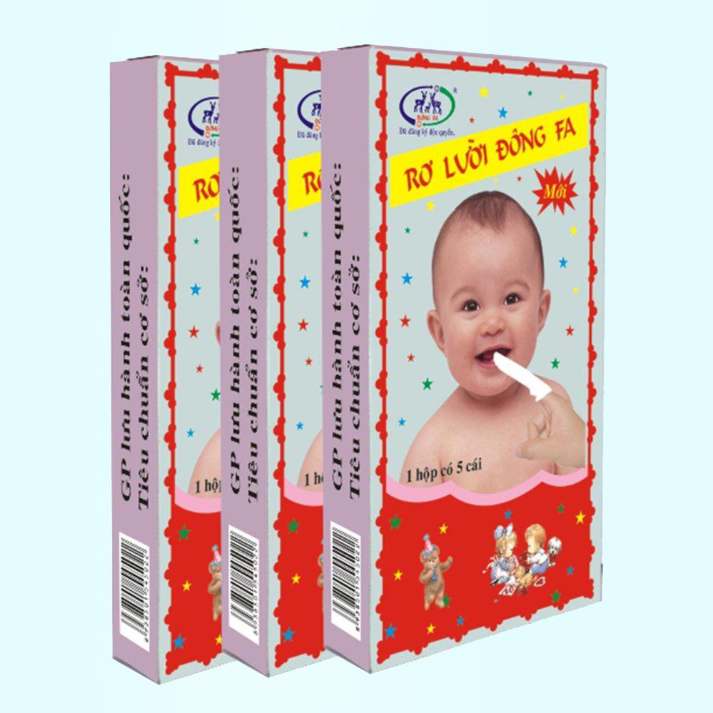 Bộ 20 hộp gạc rơ lưỡi Đông Pha Ba Con Nai