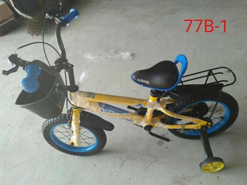 Mua Xe đạp sắt (2 bánh nam) 77B12 có yên - Tay cong - 12 inh (cho bé 2 - 4 tuổi)