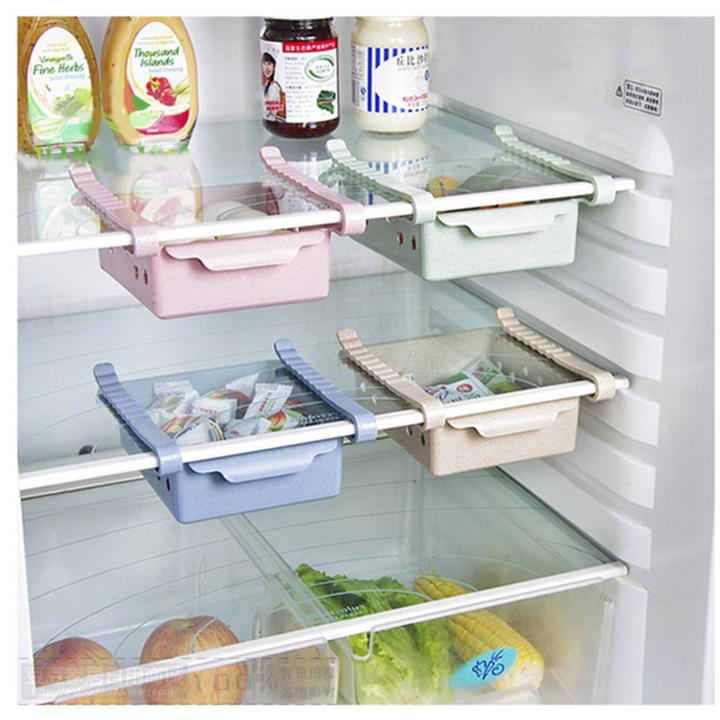 Combo 4 Khay Tủ Lạnh Bảo Quản Thực Phẩm - Tận Dụng Không Gian