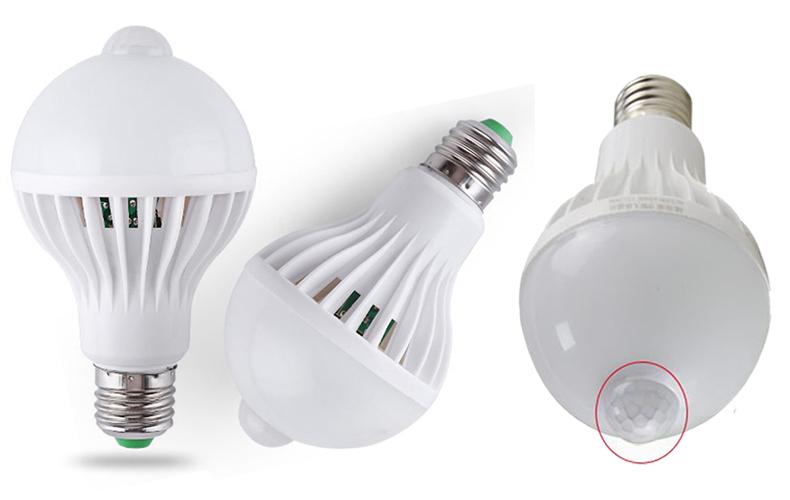 Bộ 03 Đèn Led siêu sáng cảm biến chuyển động