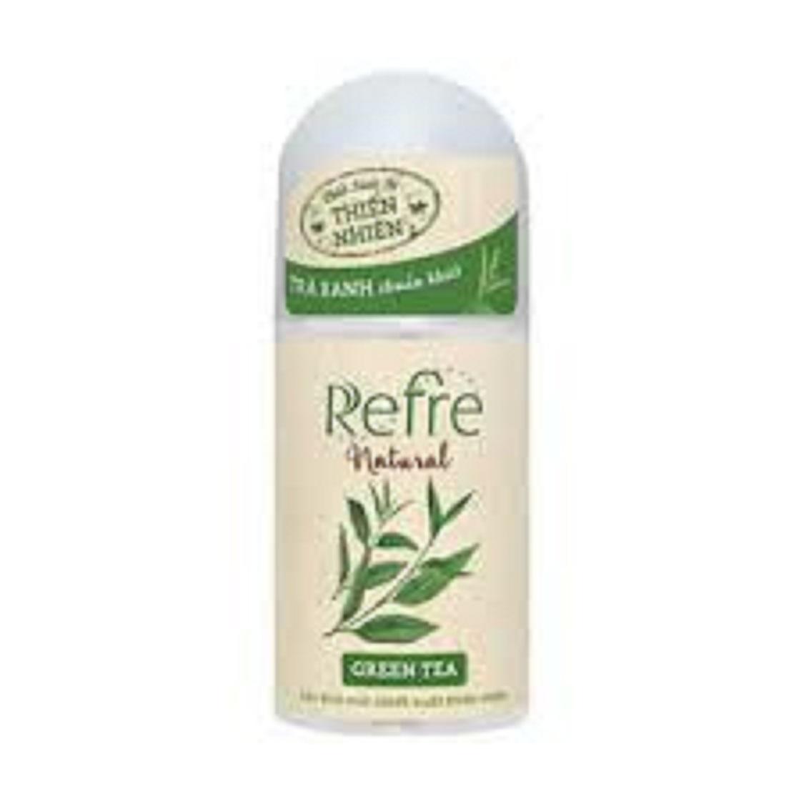 Combo 2 lăn khử mùi refre natural chiết xuất trà xanh 40ml