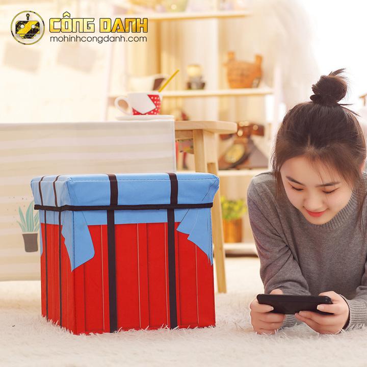 Thùng thính pubg - hòm thính pubg đa năng làm bàn, ghế, hộp đồ