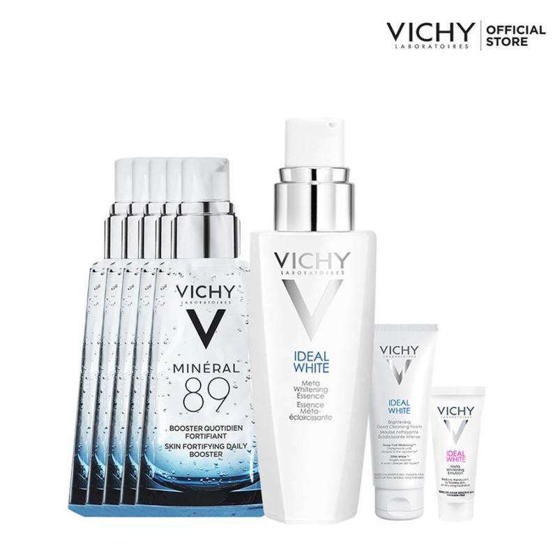 Bộ sản phẩm trắng da giảm thâm nám Vichy Ideal White Essence 30ML