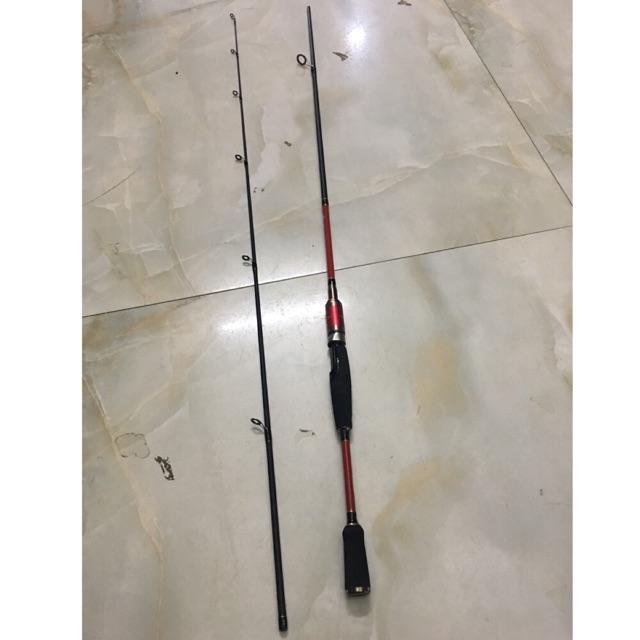 Cần lure 2m1 Đại Long cao cấp máy đứng tặng kèm đọt phụ - Thanh lý hàng tồn - đại hạ giá big sale cực hot