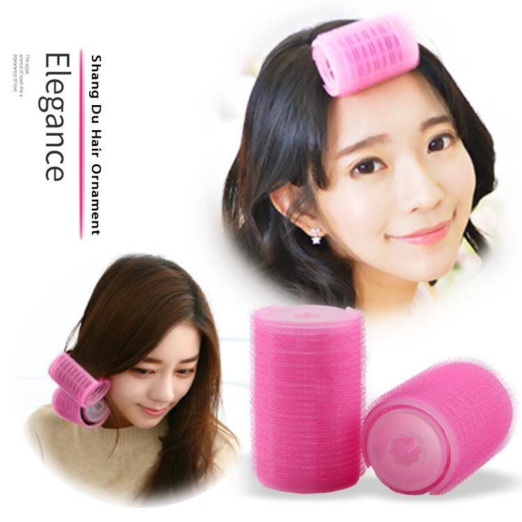 Bộ 2 lô uốn tóc phồng tóc tự dính - Tạo kiểu tóc xoăn phồng siêu dễ thương