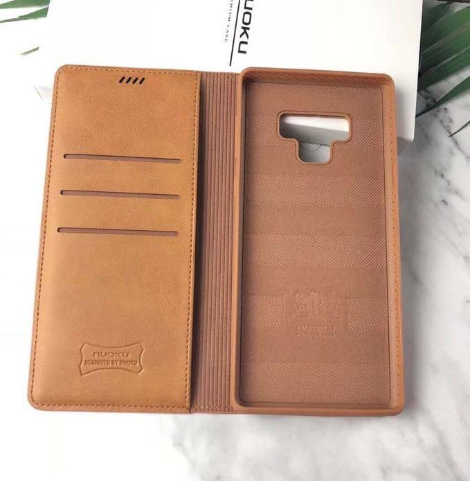 Bao da dạng ví hiệu Nuoku dành cho Samsung Galaxy Note 9