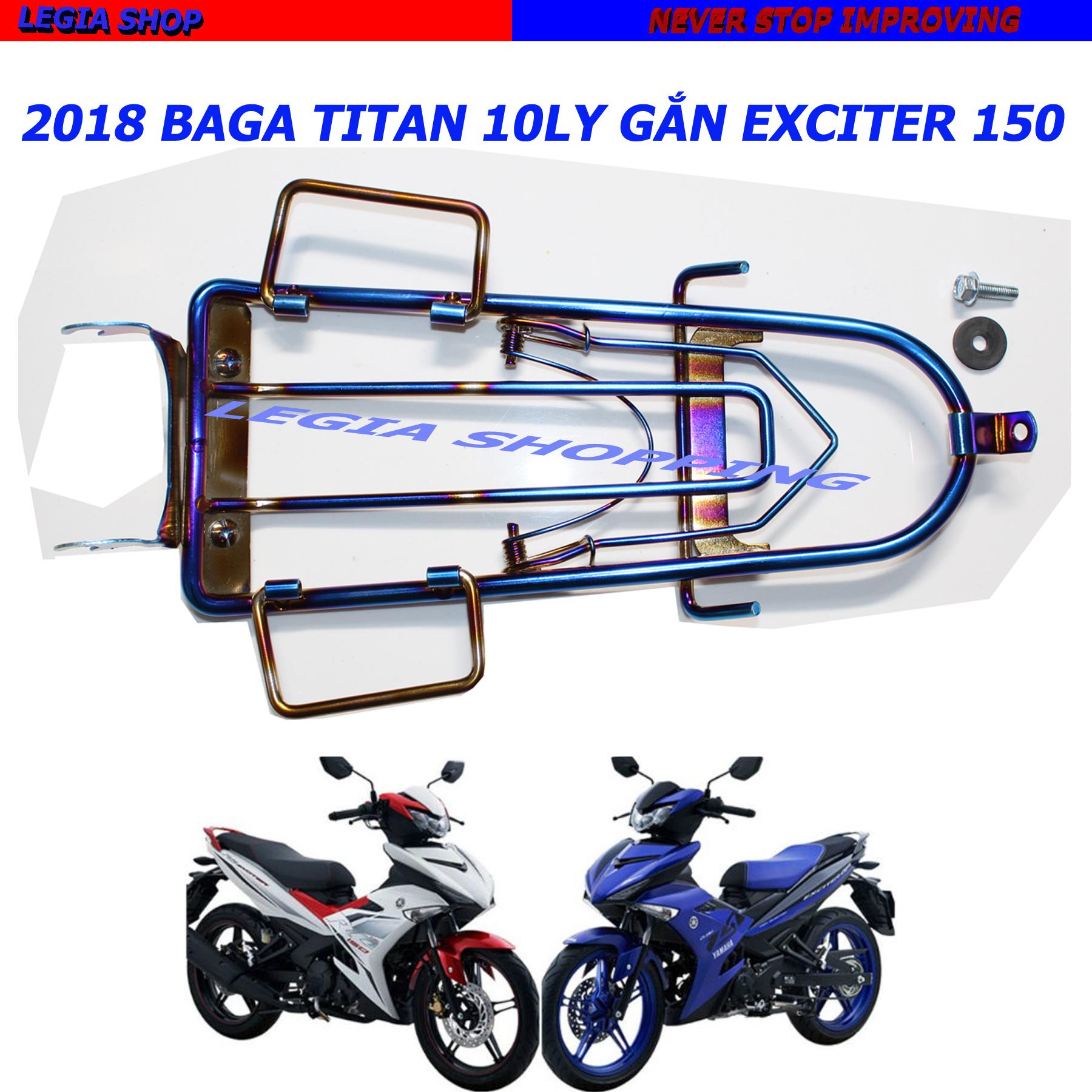 2019 baga titan gắn xe yamaha exciter 150 fi - tặng ốc long đền