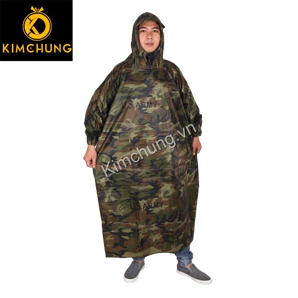 [HCM]Áo mưa nam vải dù cao cấp siêu bền không thấm nước size 3XL (màu Rằn Ri)