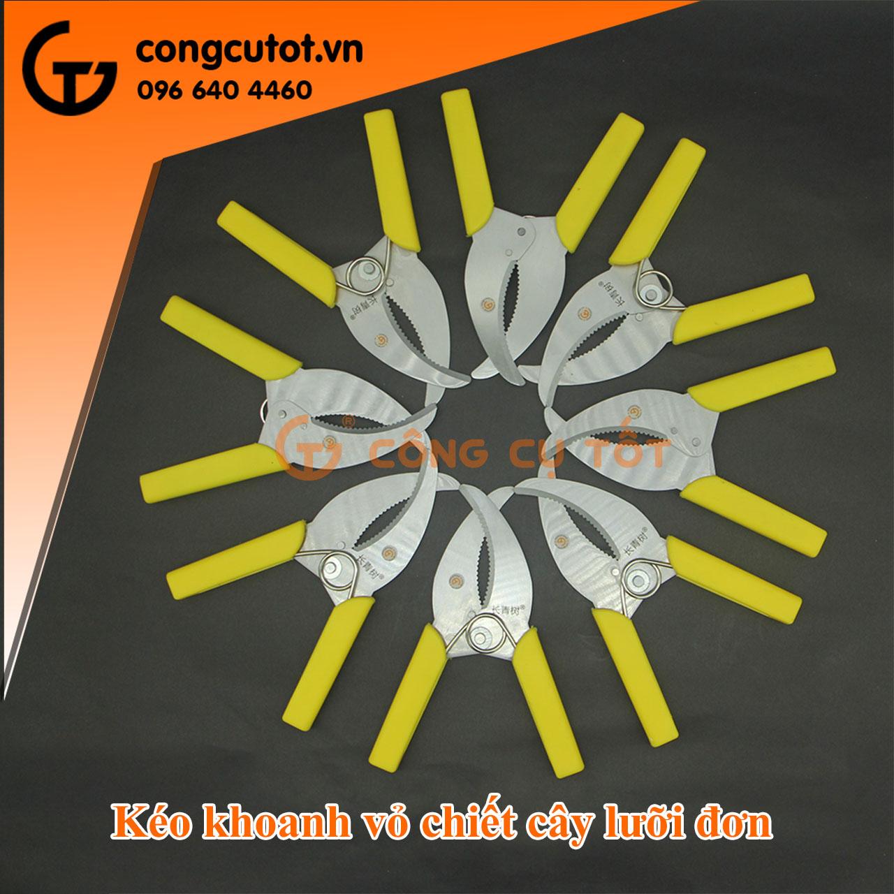 Kéo khoanh vỏ chiết cành răng cưa lưỡi đơn