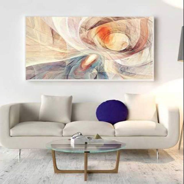 Tranh canvas trừu tượng 60x120