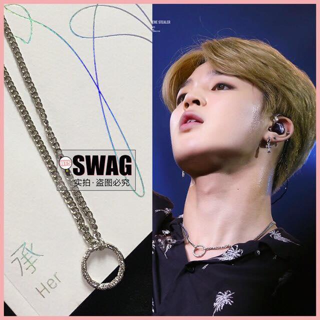 Dây chuyền Jimin Dây chuyền titan BTS không han gỉ