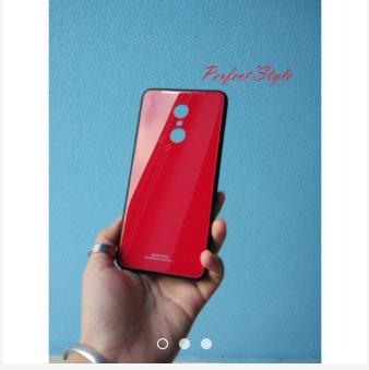 Ốp lưng mặt kính cường lực Xiaomi Redmi note 4x