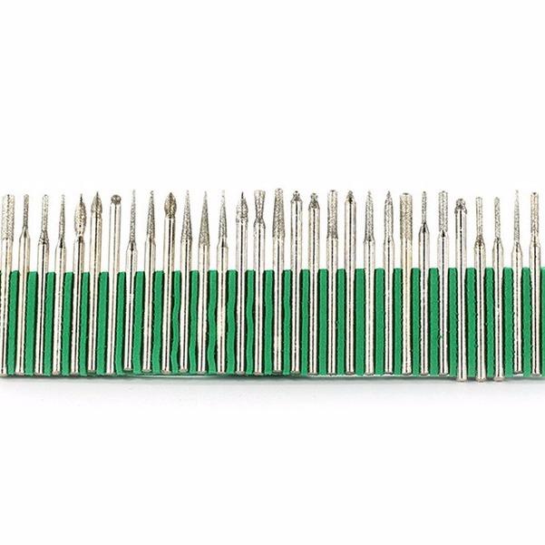 Bộ 30 mũi mài khắc chân 3mm dùng cho máy khoan mài mini