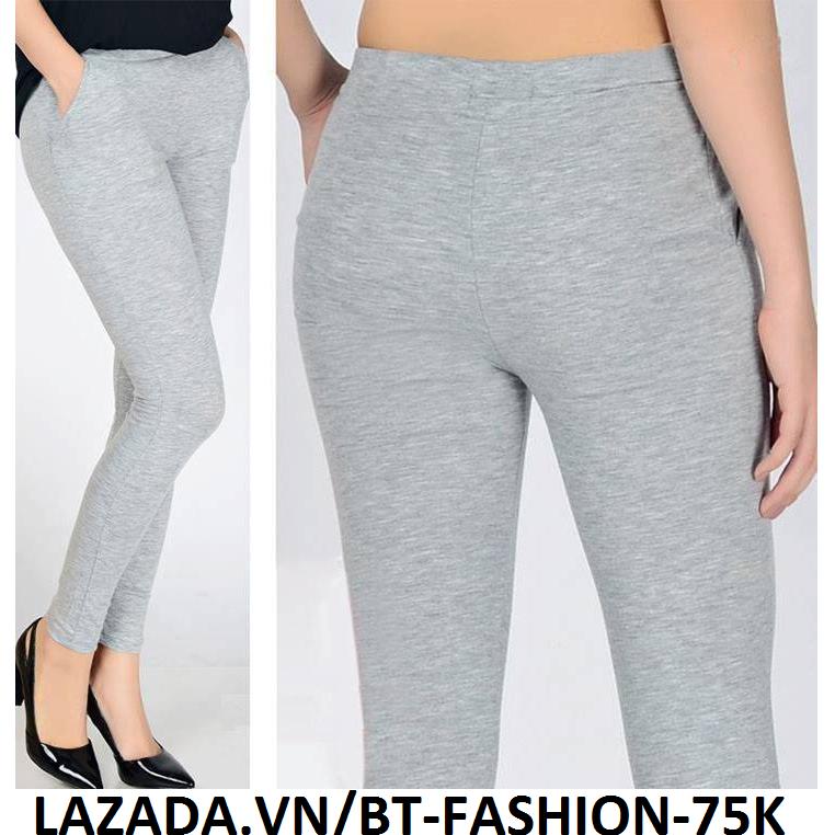 Quần thun ôm nữ legging thời trang- bt fashion