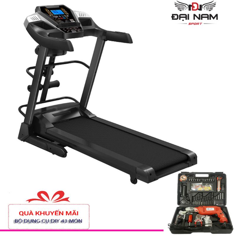 Máy chạy bộ điện đa năng gia đình Ganas T500 + Tặng bộ dụng cụ 43 món