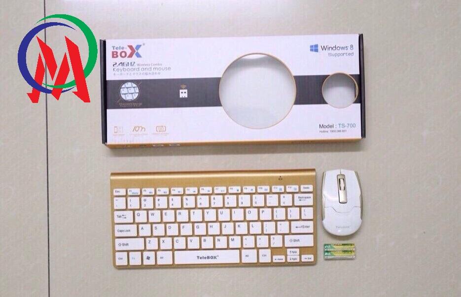 Combo phím và chuột telebox ts700