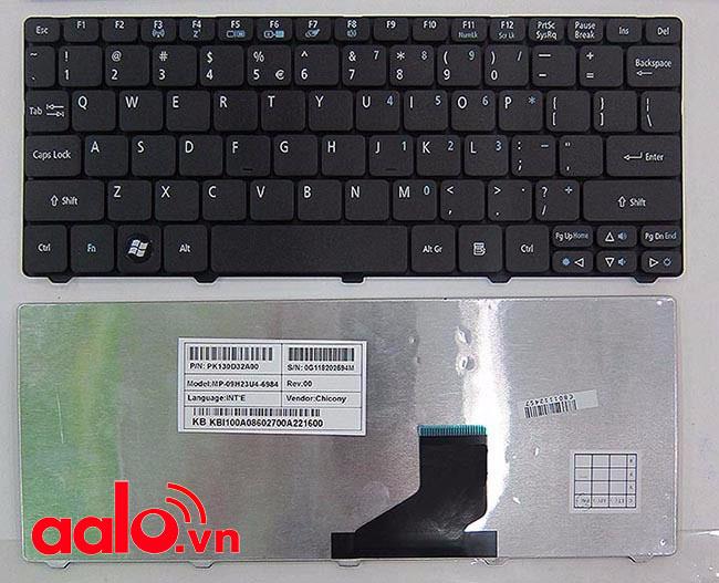 Bàn phím laptop acer aspire one d255