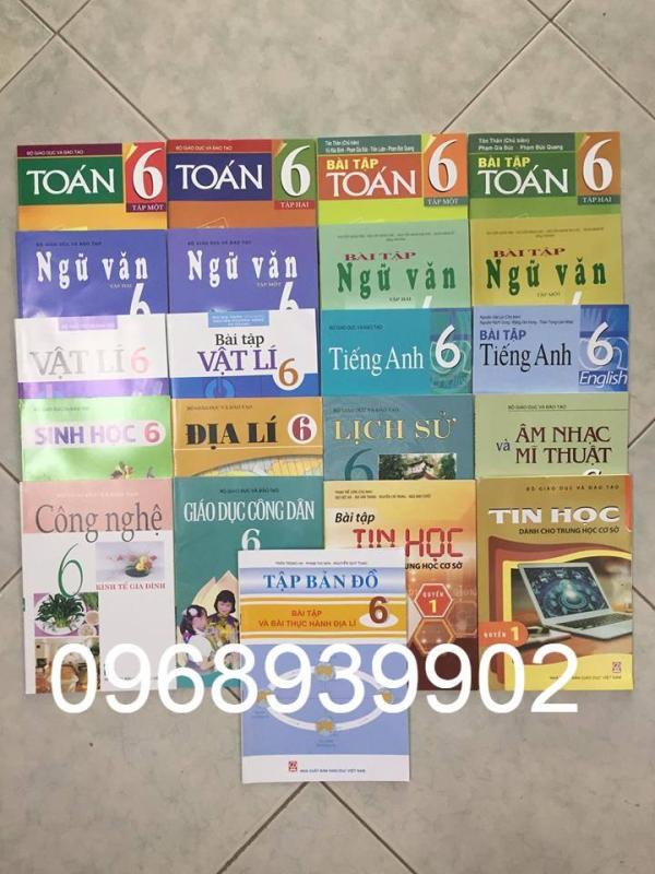 Mua Trọn bộ sách giáo khoa và sách bài tập lớp 6 (21Q) - new 2018